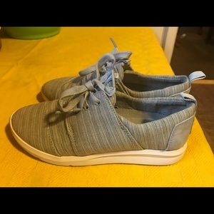 Toms Gray Sneakers Size 5